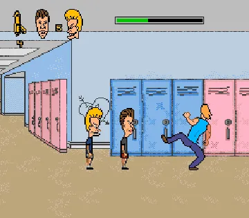 Beavis and Butt-Head (USA) screen shot game playing
